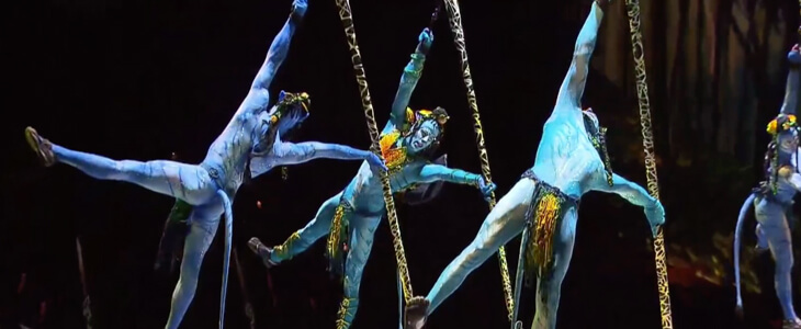 Avatar Inspired Cirque du Soleil Show In Dubai